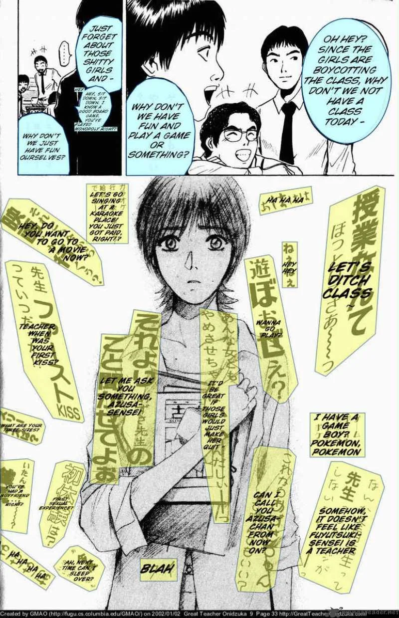Great Teacher Onizuka Chapter 70 page 14