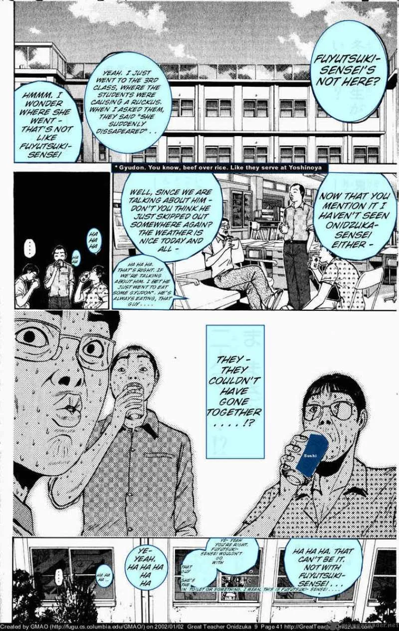 Great Teacher Onizuka Chapter 71 page 2