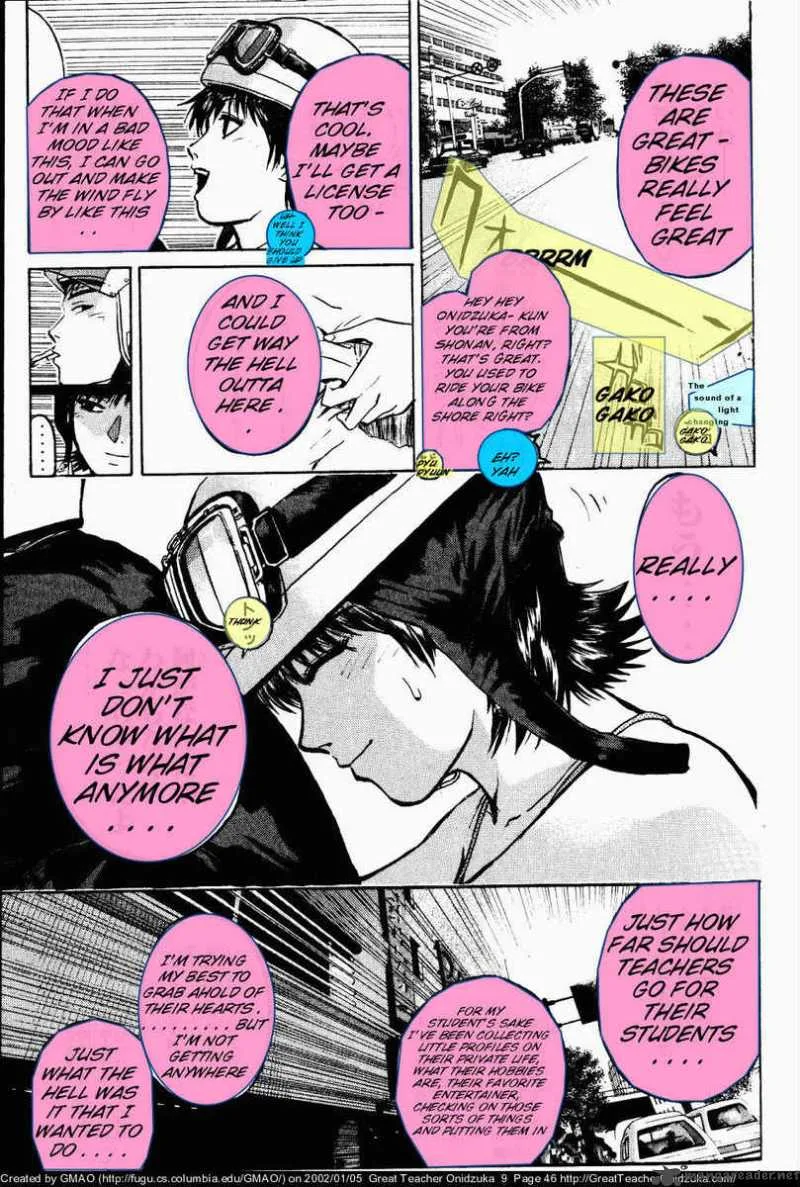 Great Teacher Onizuka Chapter 71 page 7