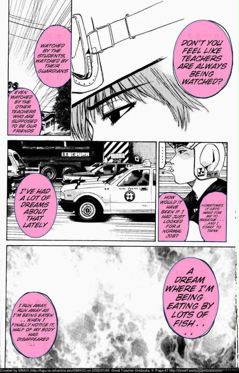 Great Teacher Onizuka Chapter 71 page 8