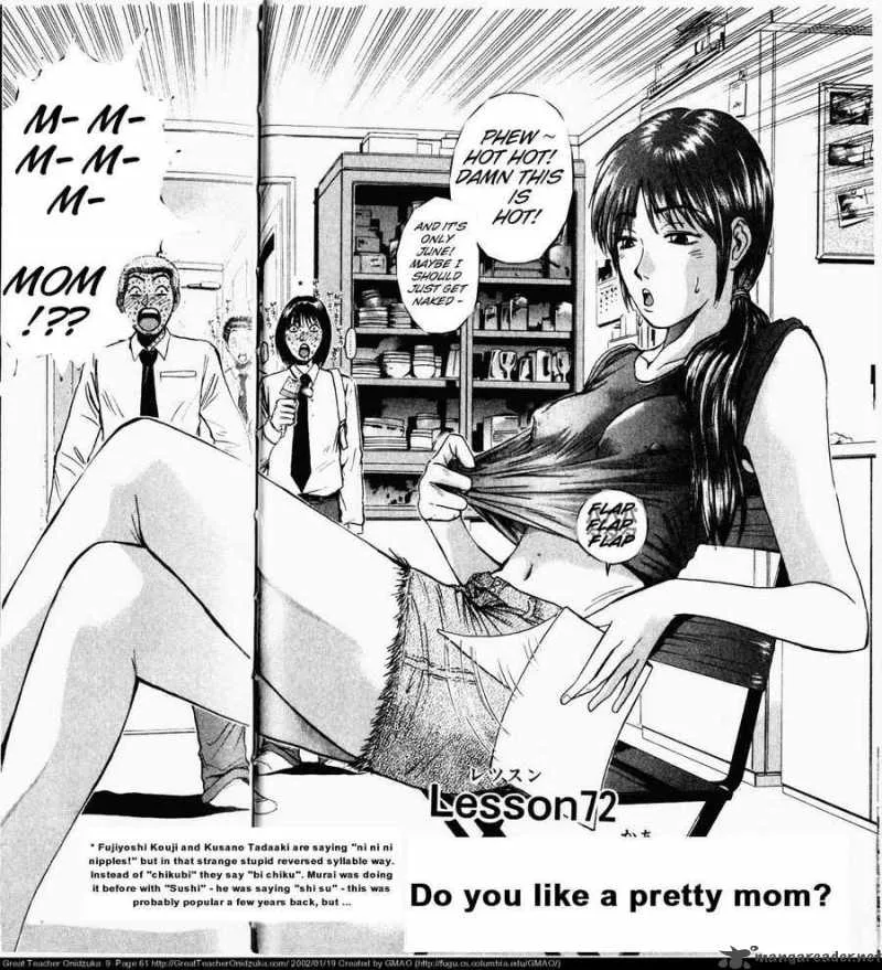 Great Teacher Onizuka Chapter 72 page 1