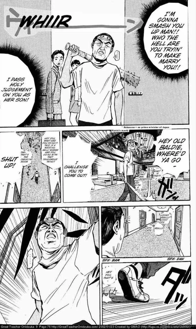 Great Teacher Onizuka Chapter 72 page 15