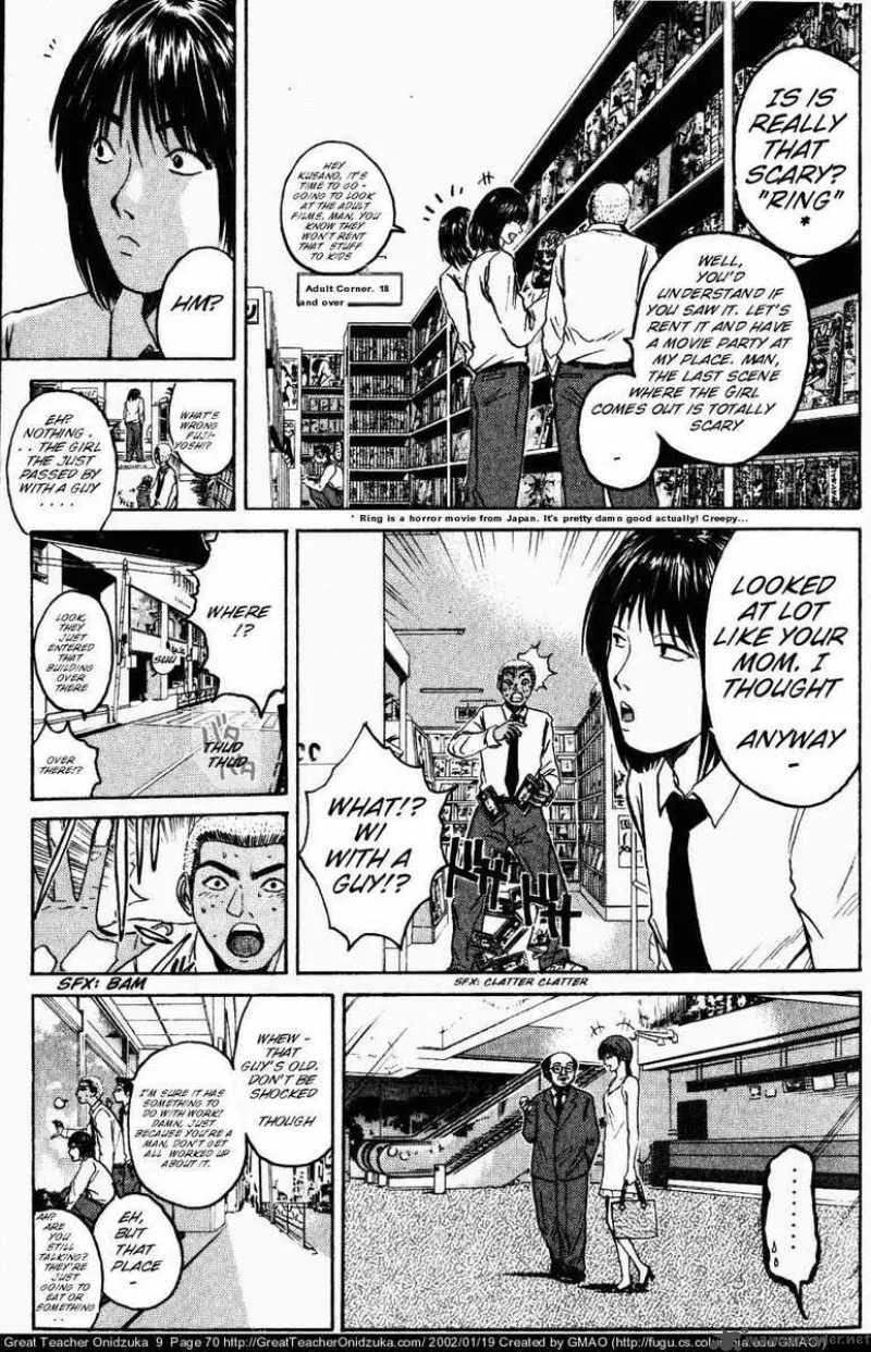 Great Teacher Onizuka Chapter 72 page 10