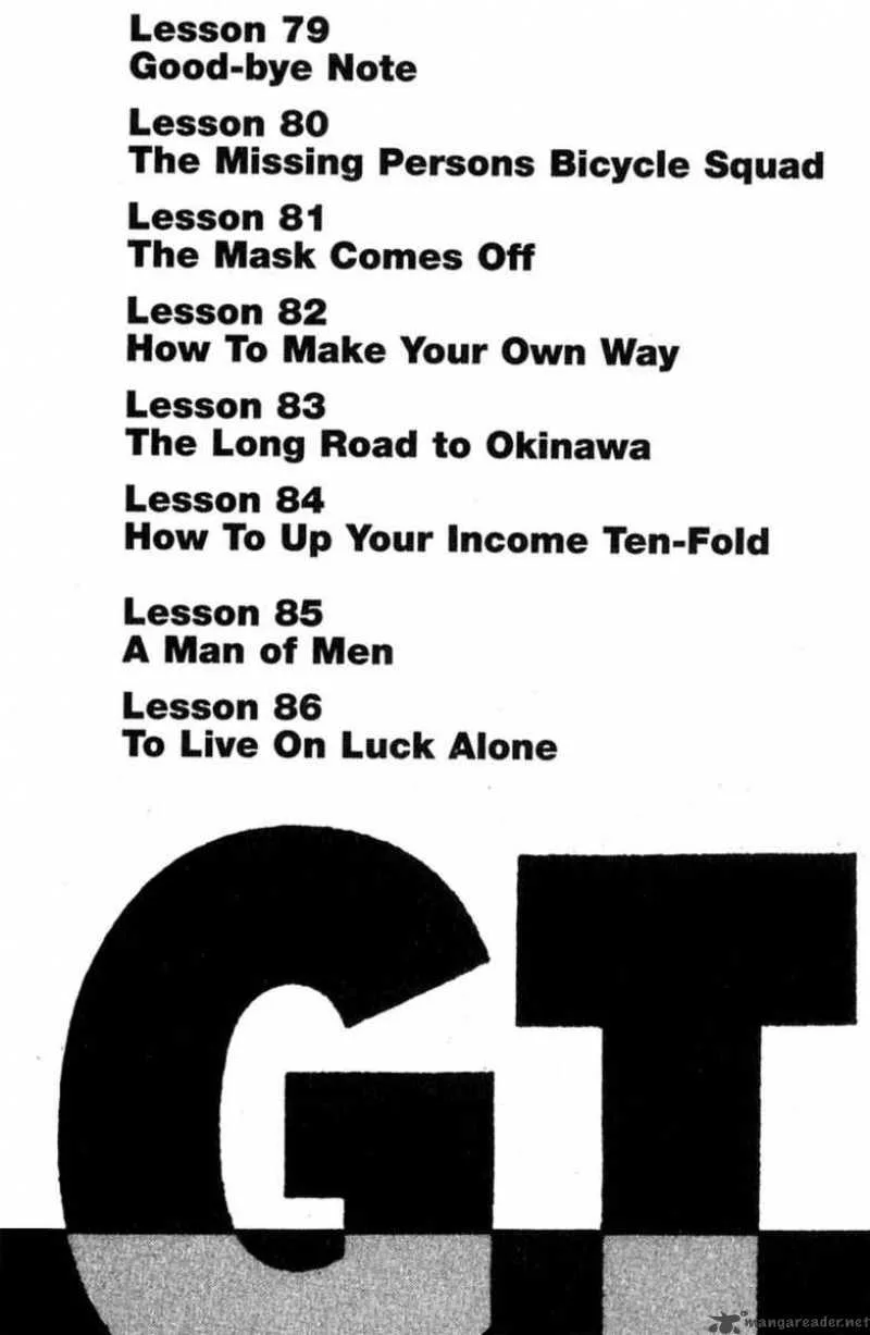 Great Teacher Onizuka Chapter 78 page 5