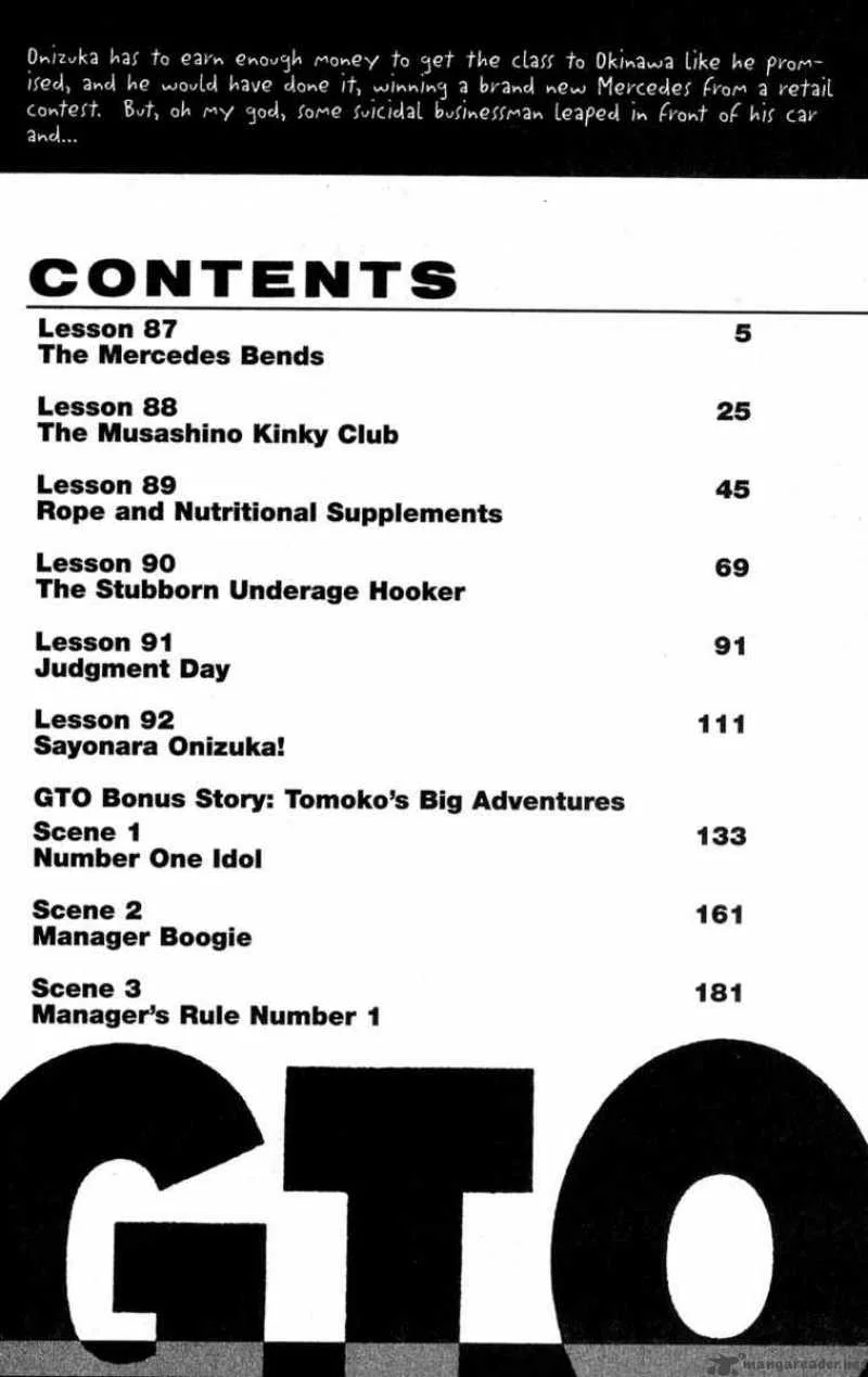 Great Teacher Onizuka Chapter 87 page 3