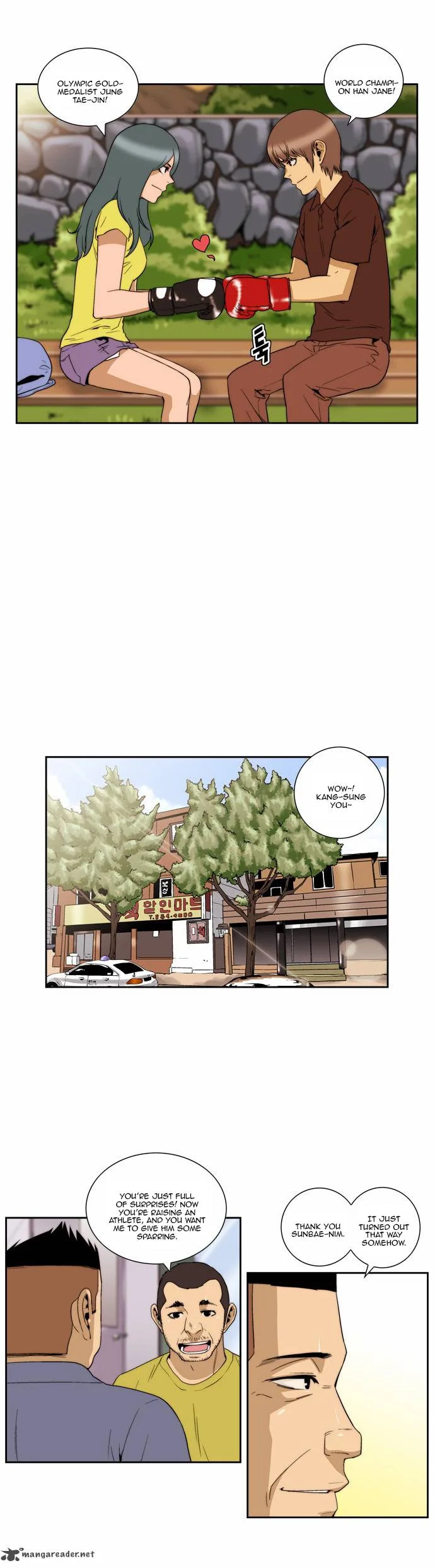 Green Boy Chapter 100 page 14