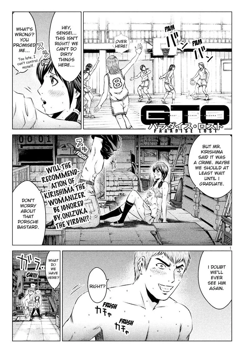 GTO - Paradise Lost Chapter 102 page 1