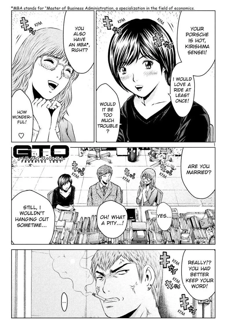 GTO - Paradise Lost Chapter 103 page 1