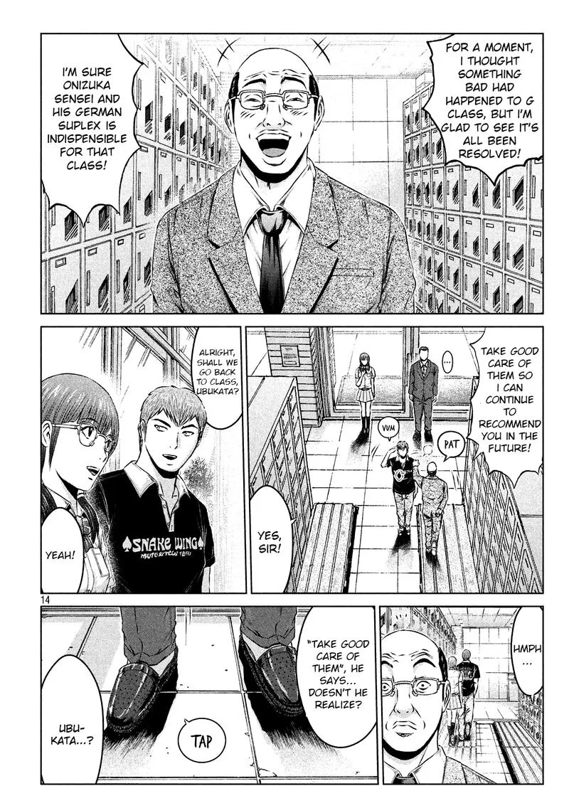 GTO - Paradise Lost Chapter 110 page 14