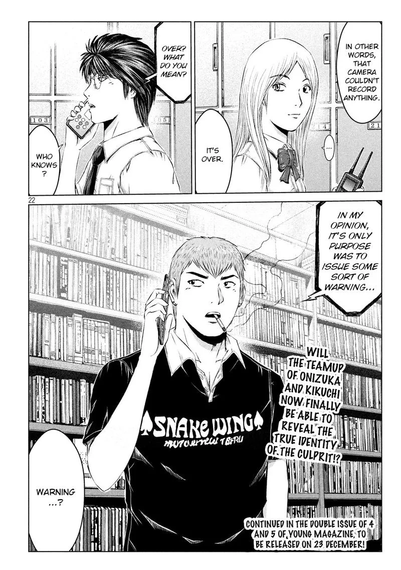 GTO - Paradise Lost Chapter 111 page 22