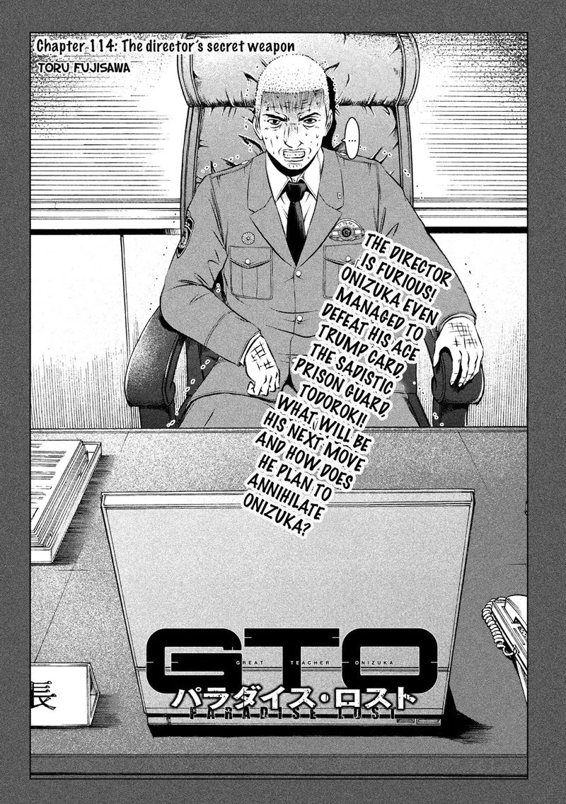 GTO - Paradise Lost Chapter 114 page 3