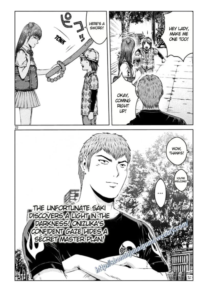 GTO - Paradise Lost Chapter 136 page 22