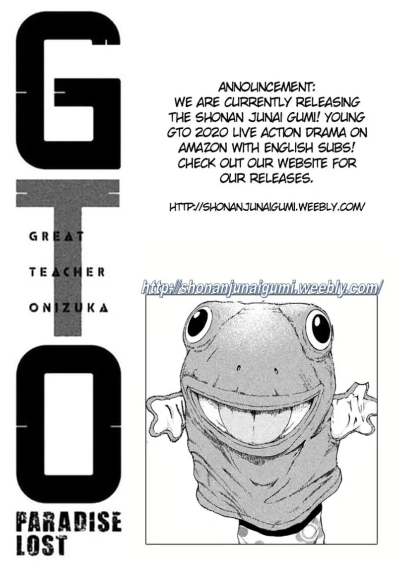GTO - Paradise Lost Chapter 138 page 23