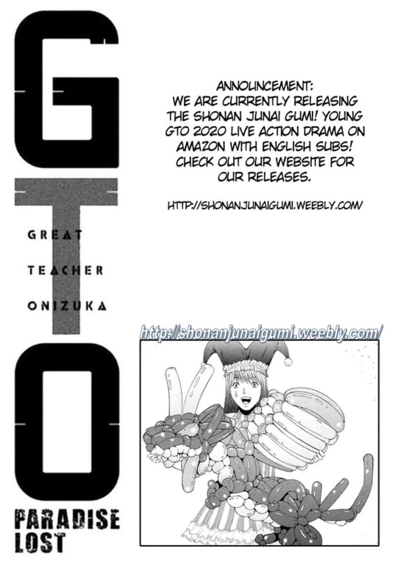GTO - Paradise Lost Chapter 139 page 17