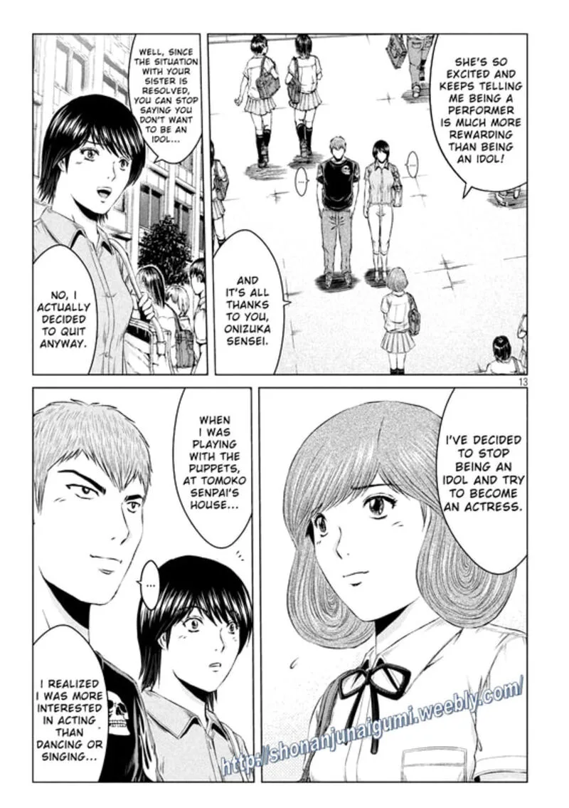 GTO - Paradise Lost Chapter 139 page 13