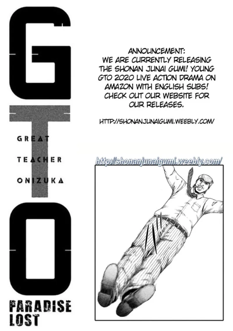GTO - Paradise Lost Chapter 140 page 8