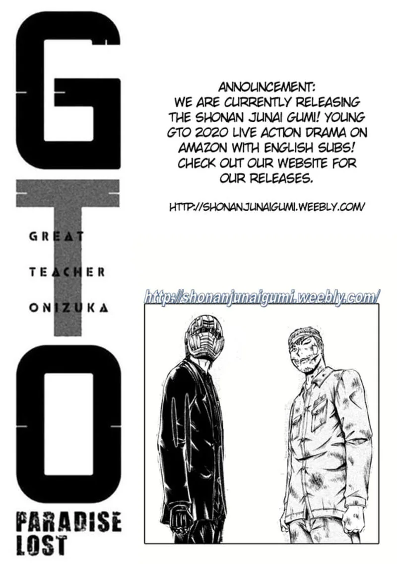 GTO - Paradise Lost Chapter 141 page 23