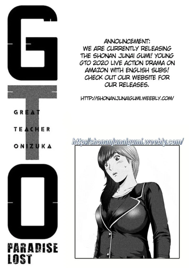GTO - Paradise Lost Chapter 145 page 13