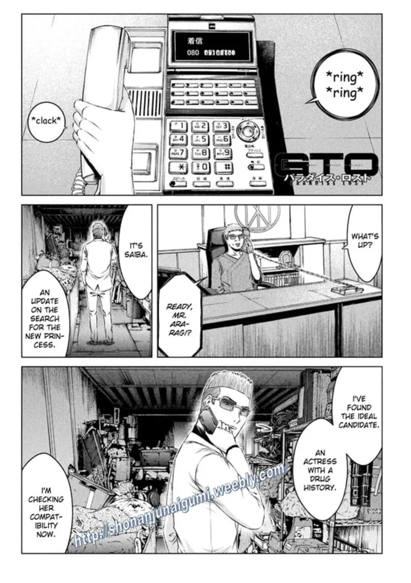 GTO - Paradise Lost Chapter 148 page 1