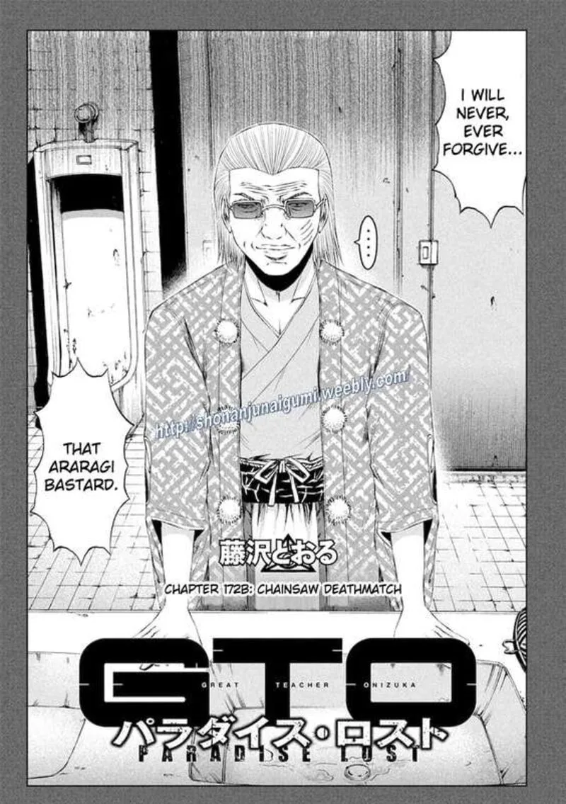 GTO - Paradise Lost Chapter 172.2 page 3
