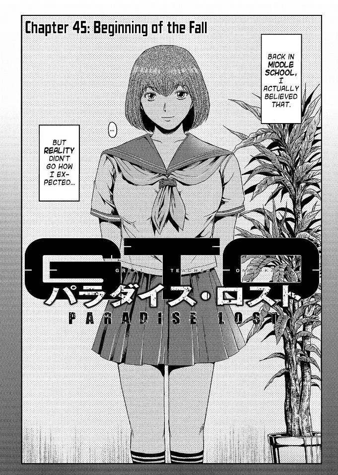 GTO - Paradise Lost Chapter 45 page 2