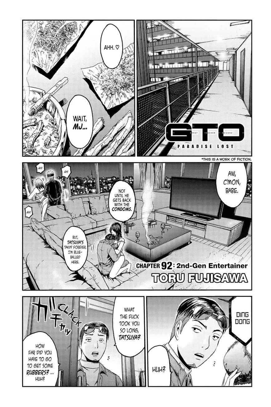 GTO - Paradise Lost Chapter 92 page 1