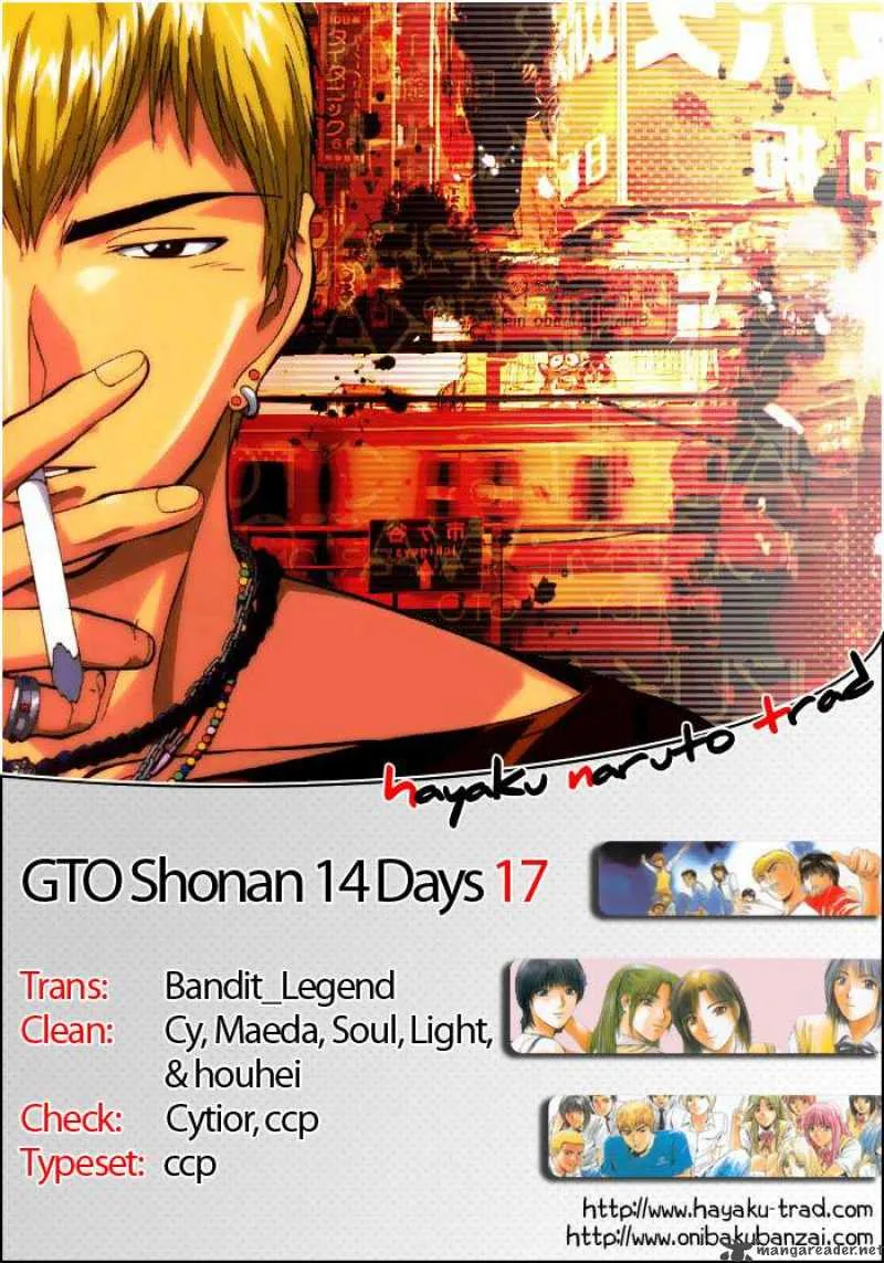 GTO - Shonan 14 Days Chapter 17 page 20