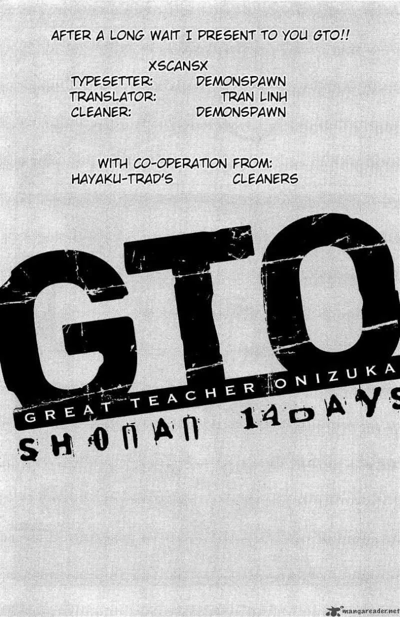 GTO - Shonan 14 Days Chapter 25 page 34