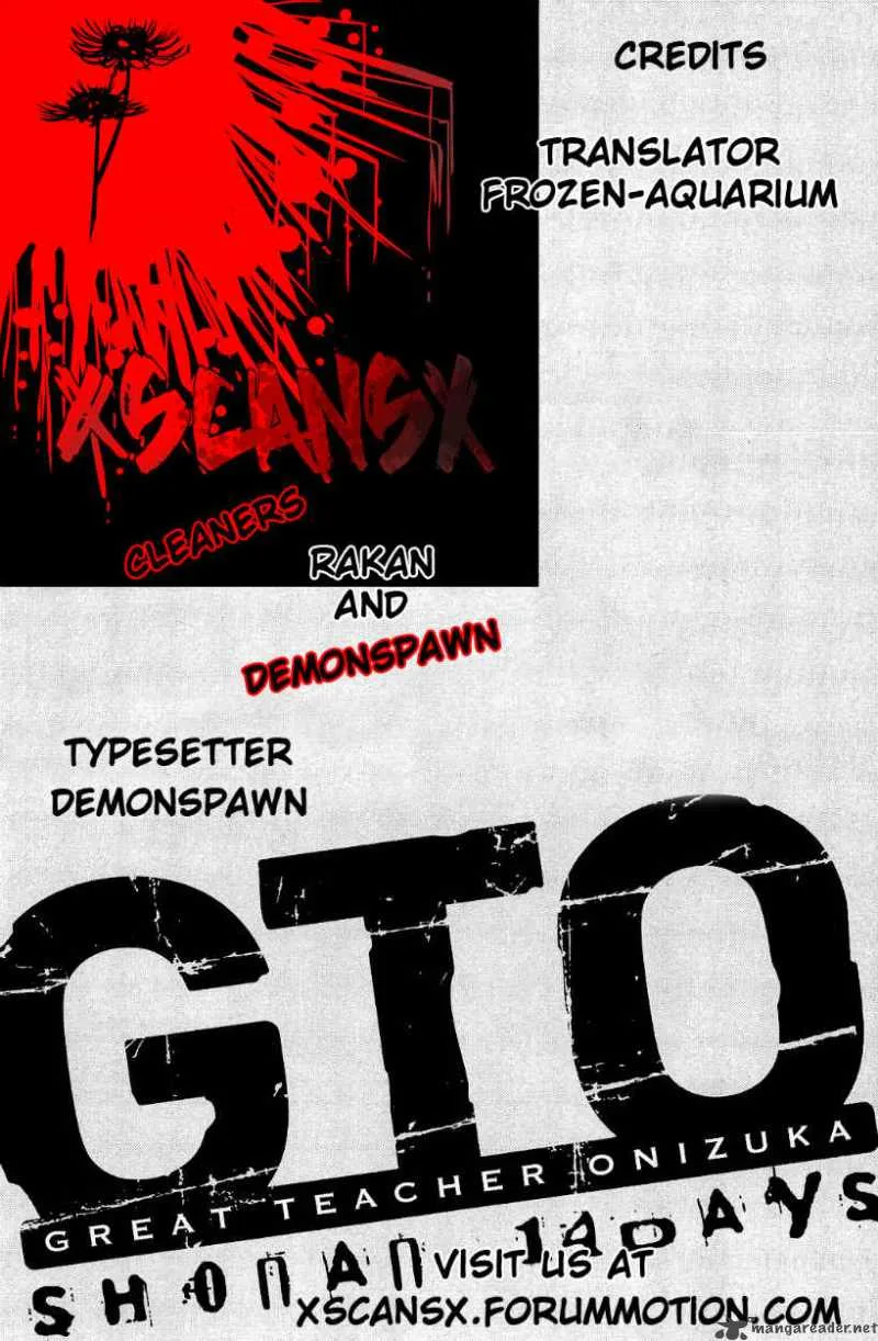 GTO - Shonan 14 Days Chapter 26 page 22