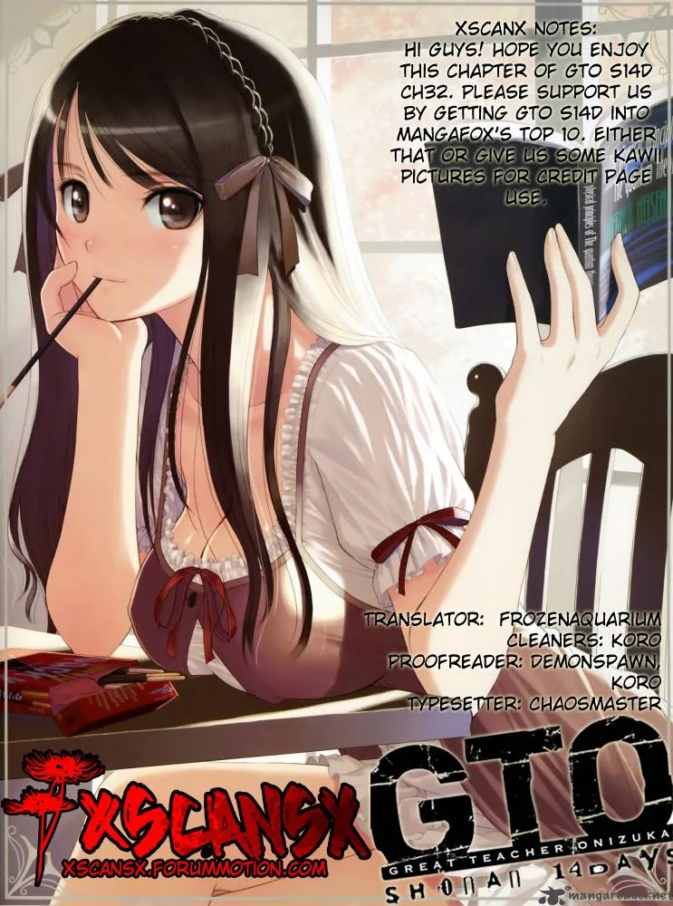 GTO - Shonan 14 Days Chapter 32 page 1