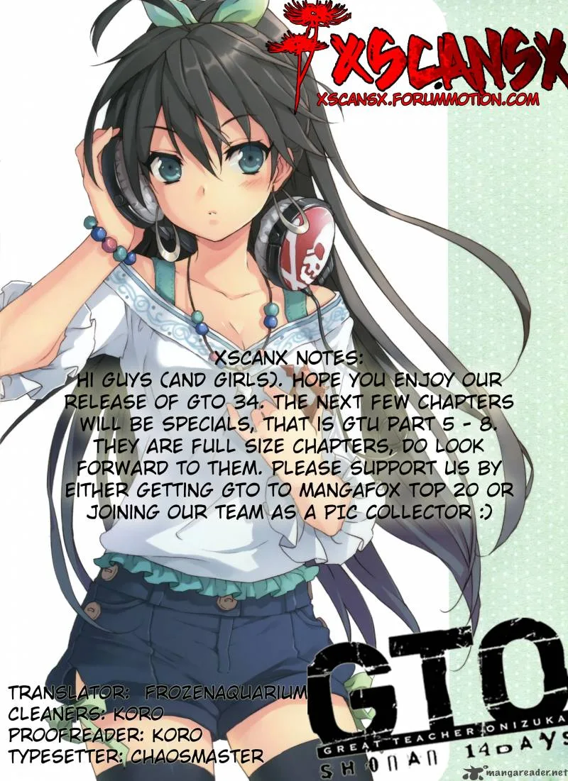 GTO - Shonan 14 Days Chapter 34 page 2