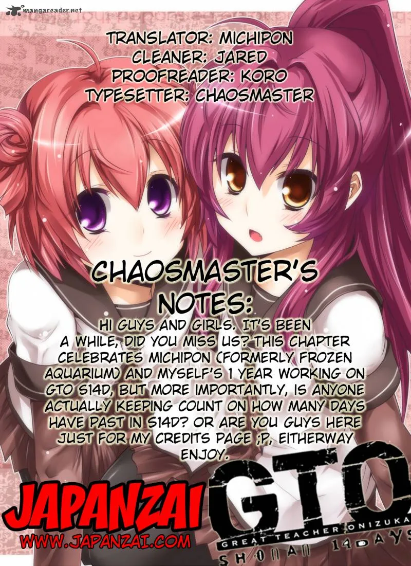 GTO - Shonan 14 Days Chapter 52 page 20