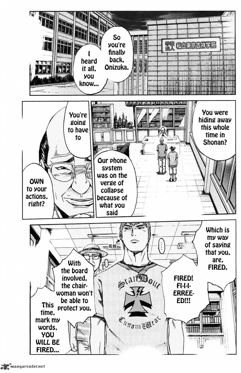 GTO - Shonan 14 Days Chapter 65 page 10