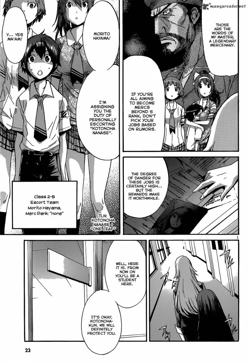 Gun x Clover Chapter 1 page 5