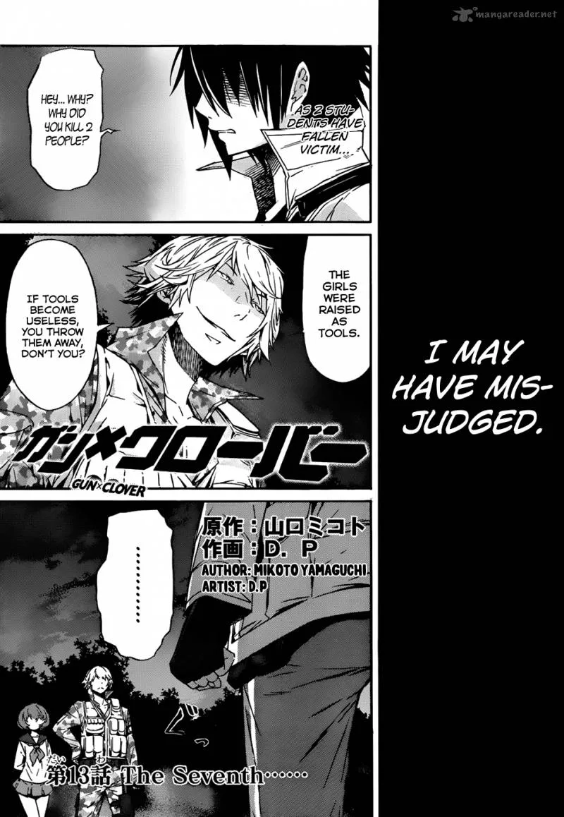 Gun x Clover Chapter 13 page 2
