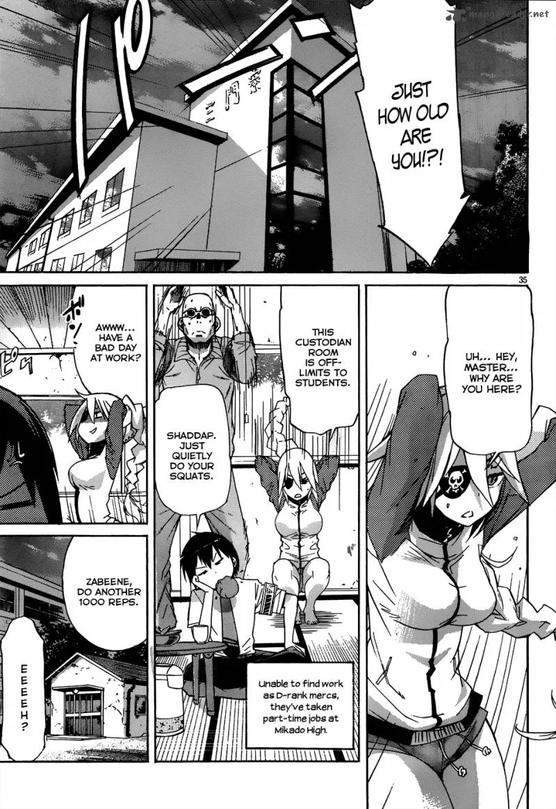 Gun x Clover Chapter 2 page 36