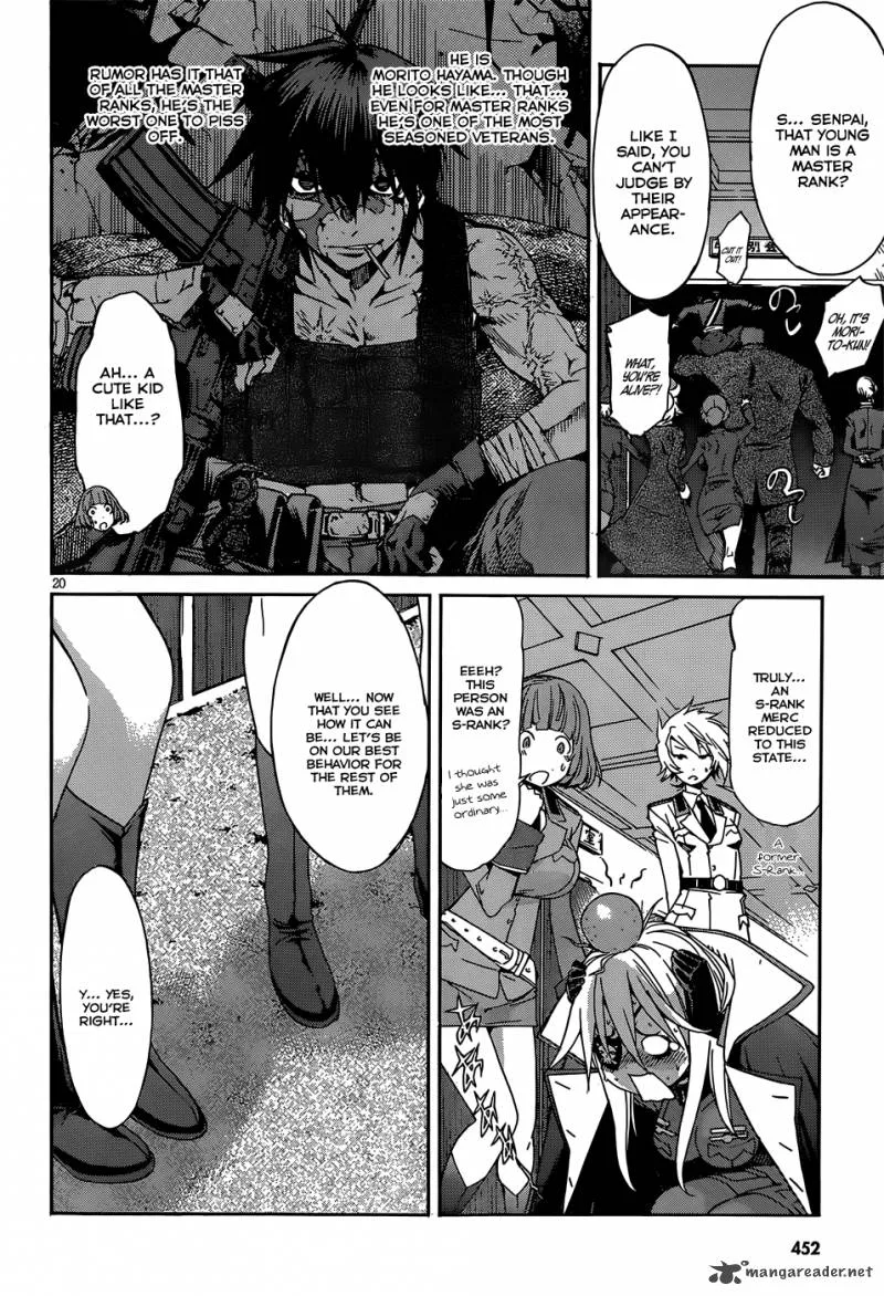 Gun x Clover Chapter 25 page 21