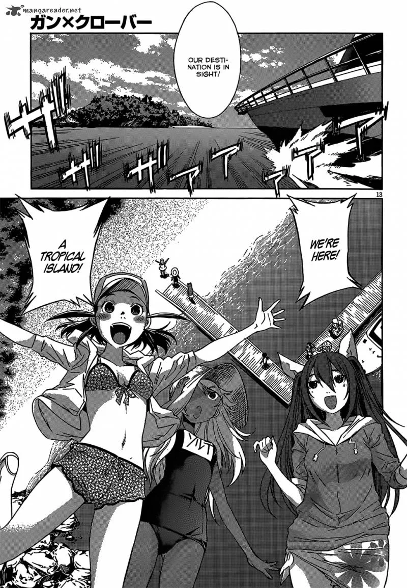 Gun x Clover Chapter 27 page 13