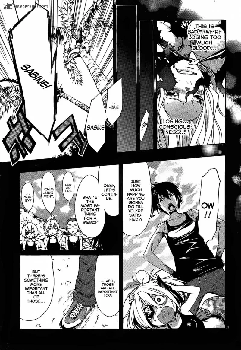Gun x Clover Chapter 32 page 21