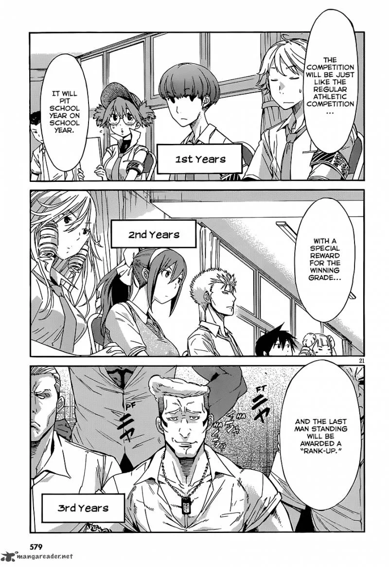 Gun x Clover Chapter 40 page 22