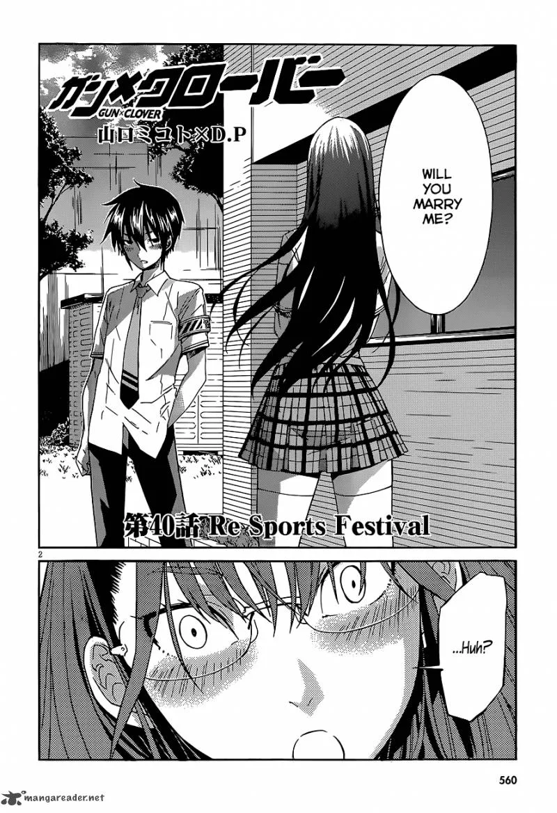Gun x Clover Chapter 40 page 3