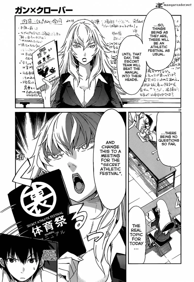 Gun x Clover Chapter 40 page 20