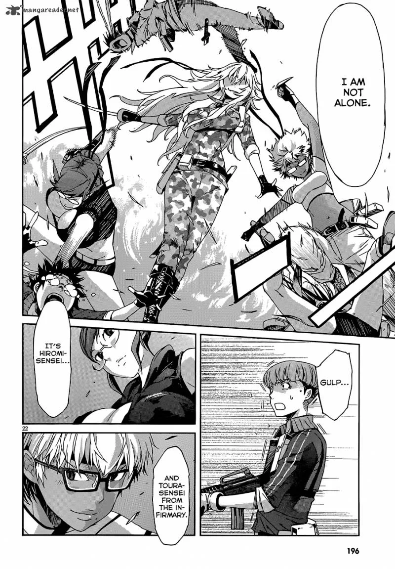 Gun x Clover Chapter 41 page 22