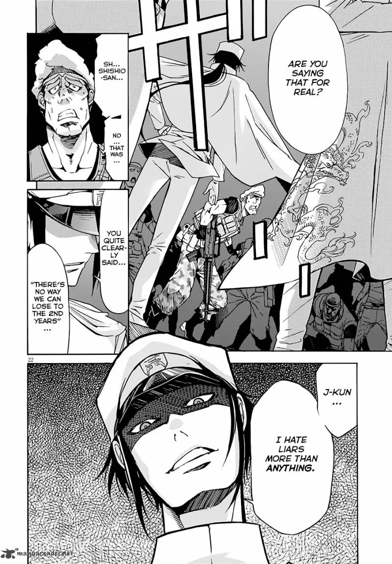 Gun x Clover Chapter 42 page 22