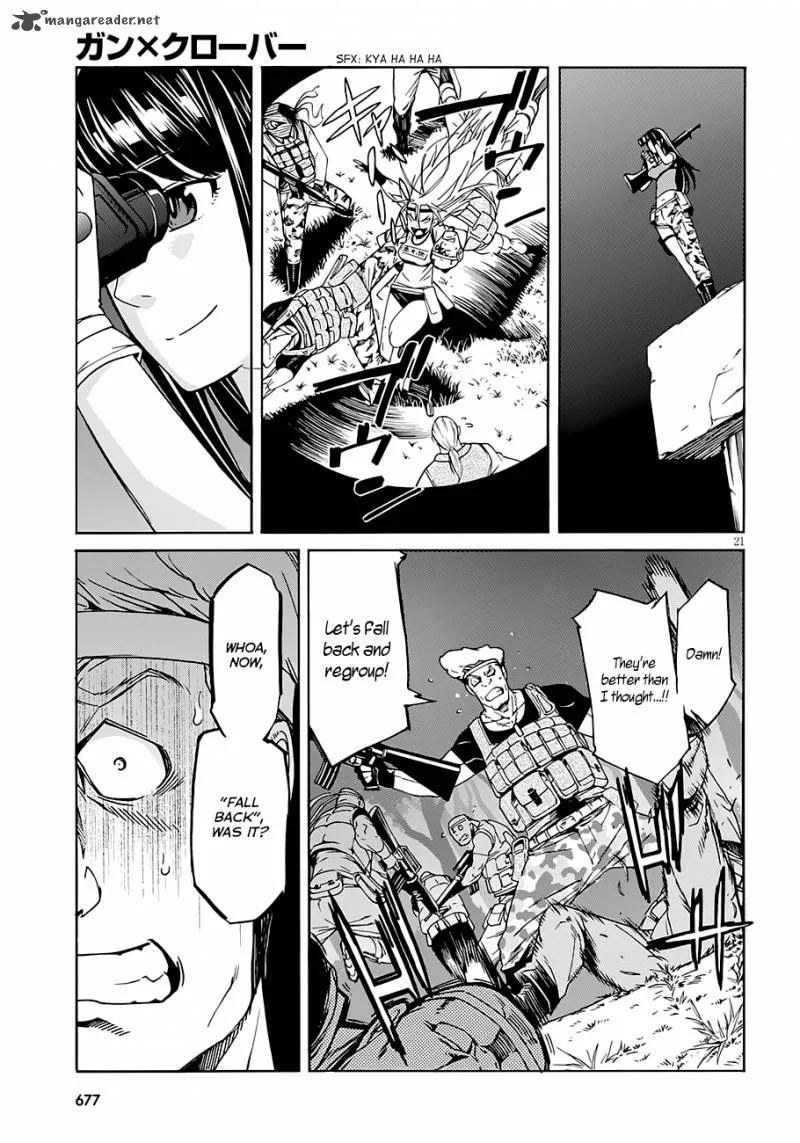 Gun x Clover Chapter 42 page 21