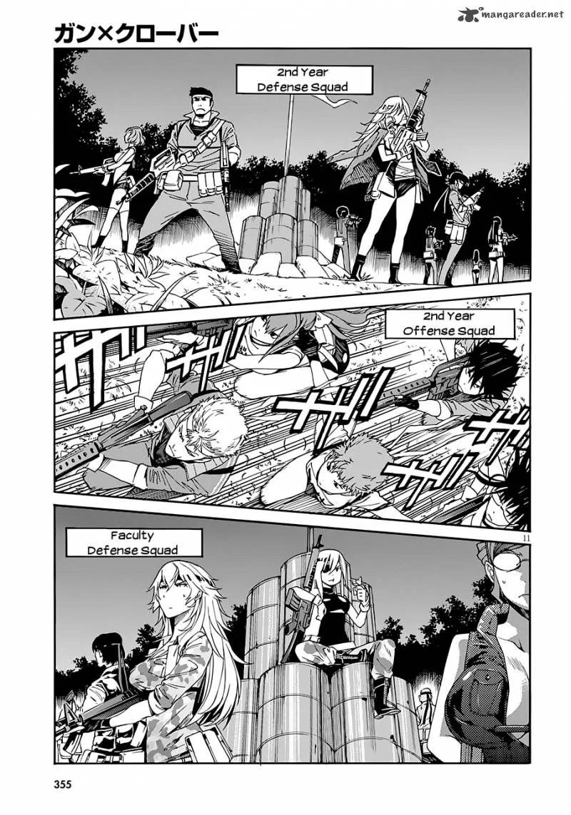 Gun x Clover Chapter 45 page 12