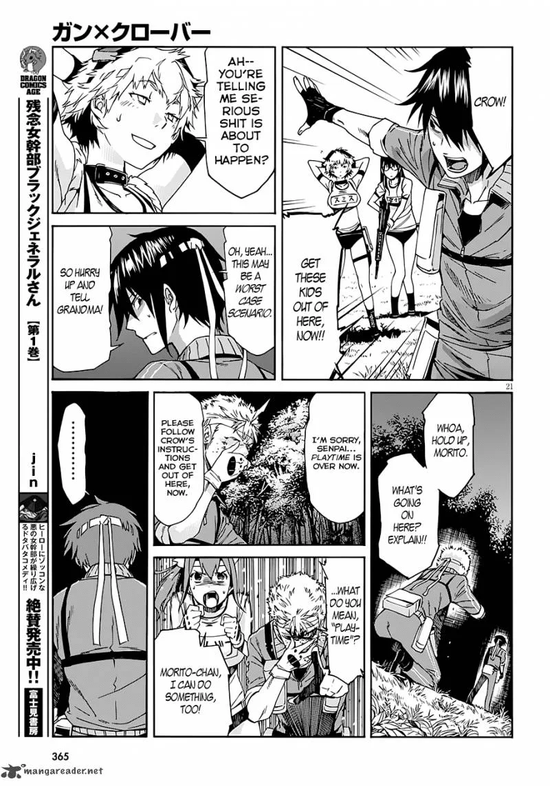 Gun x Clover Chapter 45 page 22