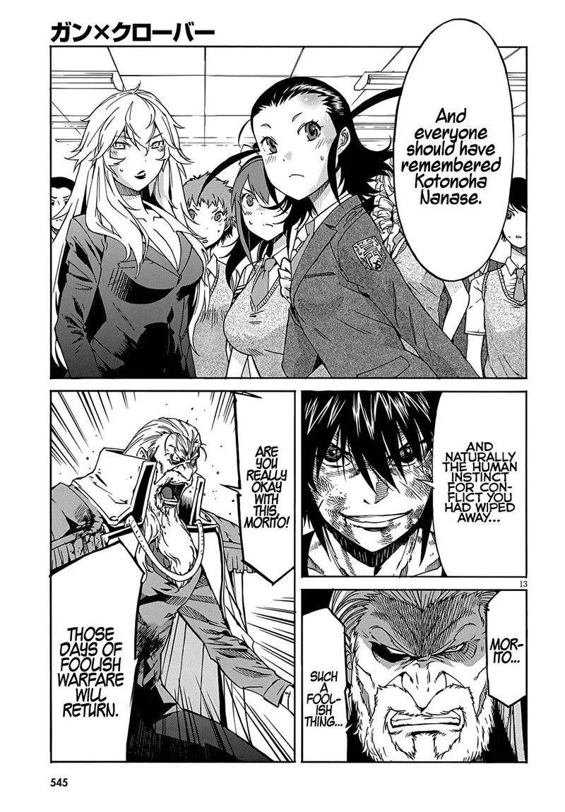 Gun x Clover Chapter 57 page 13