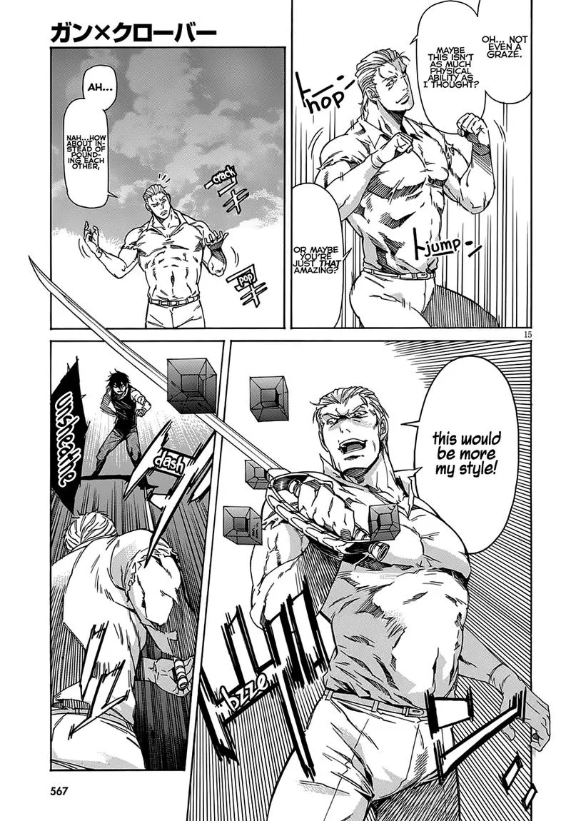 Gun x Clover Chapter 58 page 15