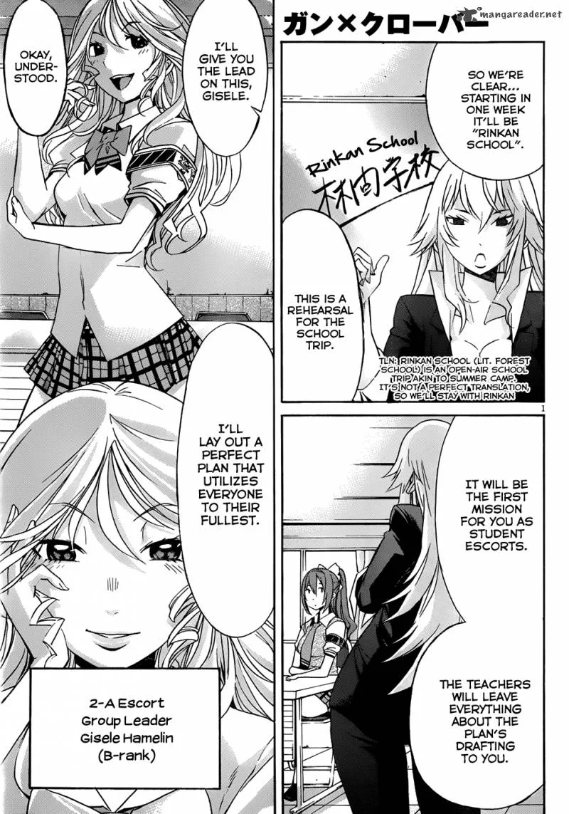 Gun x Clover Chapter 6 page 2